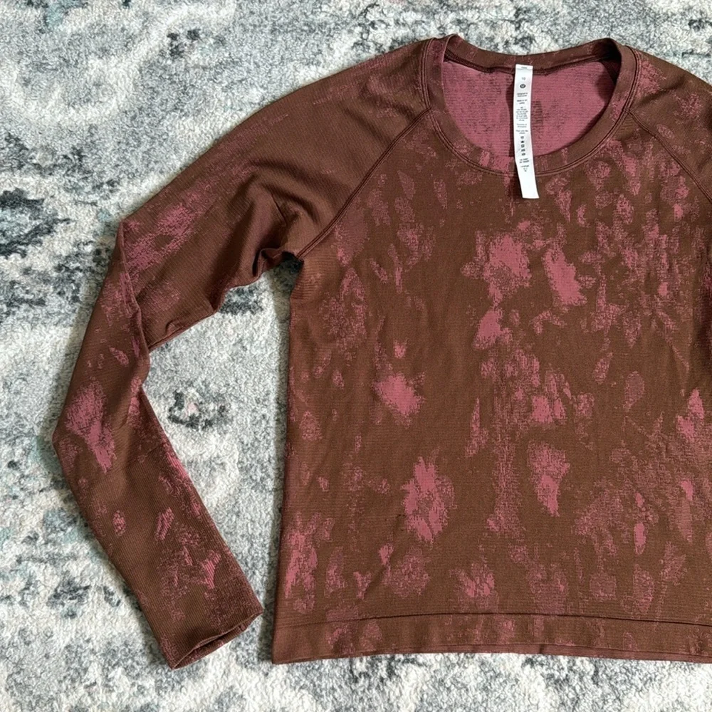 Lululemon Swiftly Tech Long Sleeve Top